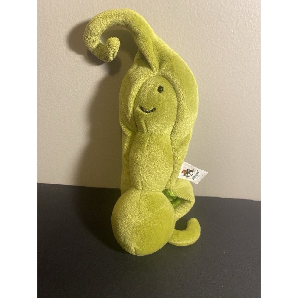 Jellycat Amuseable Fluffy Pea Pod Plush Doll Gift Kids Toy